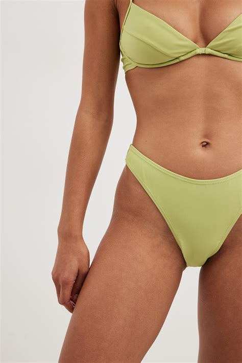 High Leg Bikini Panty Black | NA-KD