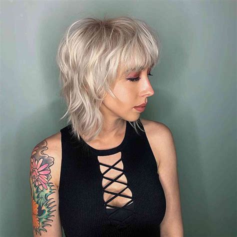 Short Shag Haircut Women
