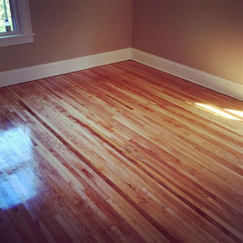 Maple hardwood floors refinished in south Minneapolis MN http://www ...