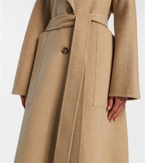 Spencer wool and cashmere coat in beige - Joseph | Mytheresa