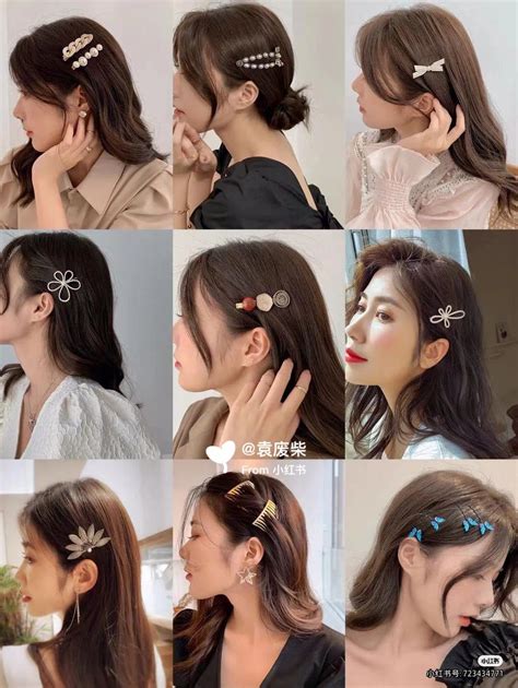 Pin by Thảo Nhi on Phụ kiện | Short hair accessories, Hair clip ...