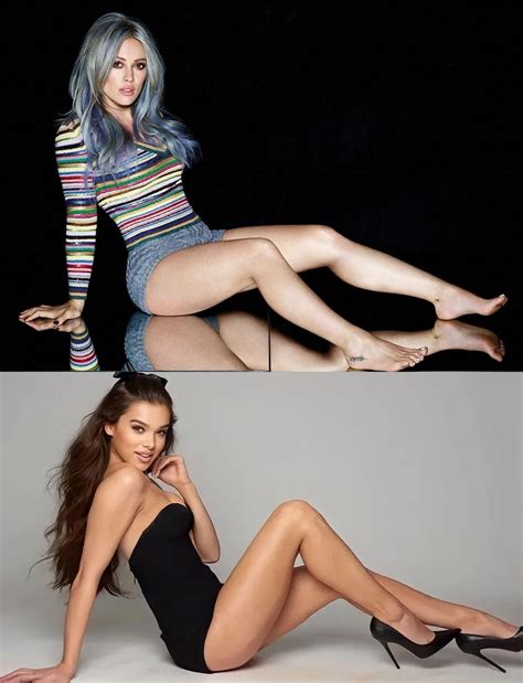 Leg battle: Hilary Duff vs Hailee Steinfeld : r/CelebBattles