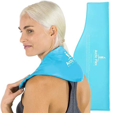 Vive Neck Ice Pack Wrap, Reusable Gel Ice Pack for Neck Shoulders, Cold ...