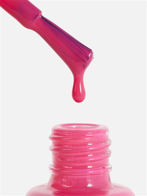 Dark Pink PS... Mini Fast Dry Nail Polish | Primark