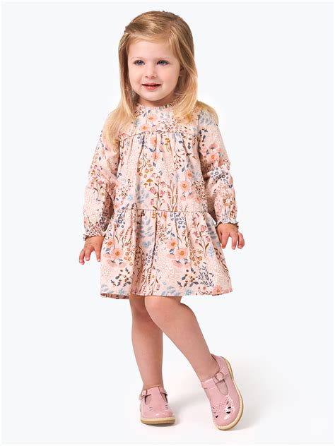 Modern Moments By Gerber Toddler Girl Dress with Ruffles, Sizes 12 ...