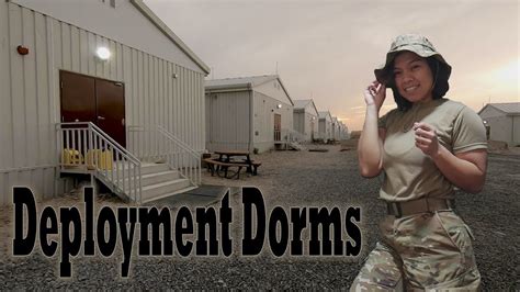 Deployed Air Force Dorm Tour | Airman Dorms - YouTube