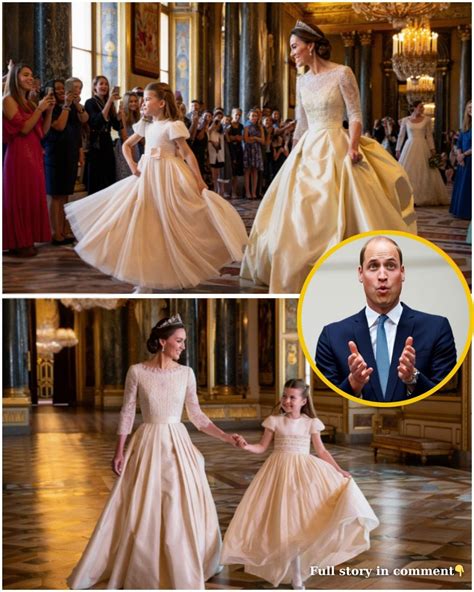 At Balmoral Castle, Catherine and Princess Charlotte appeared in a way ...