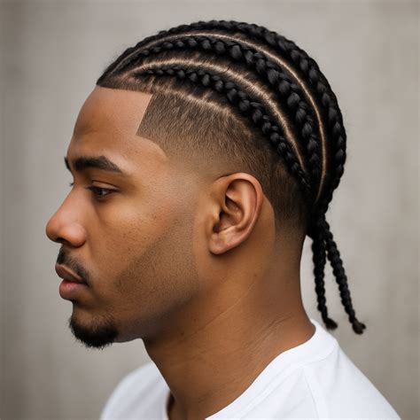 Burst Fade with Braids: Stylish Haircut Guide for Modern Men