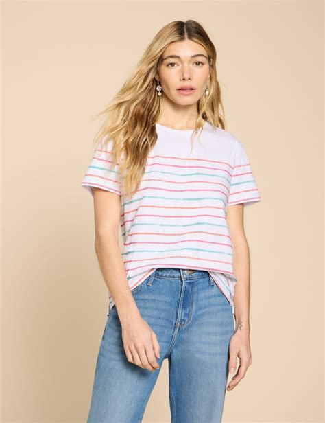 Women’s Striped T-Shirts at M&S