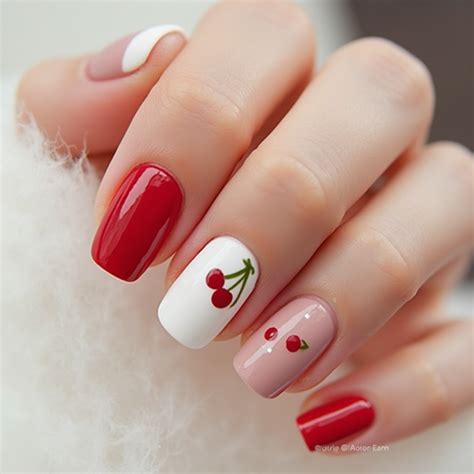 Obsessed with Cherry Nail Art? These Designs Are a Must-Try! 🍒 in 2025 ...