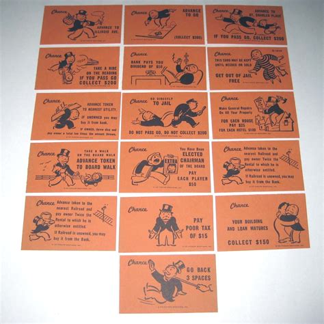Monopoly chance cards - retilast