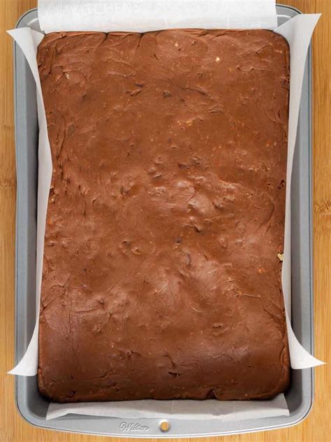 Chocolate Velveeta Cheese Fudge with Pecans - By Kelsey Smith