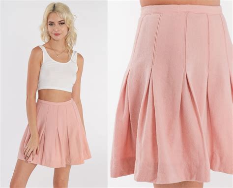 Light Pink Pleated Skirt