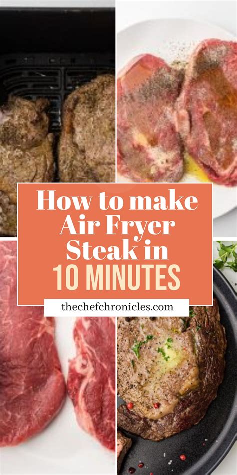 How to make Air Fryer Steak in | Recipe | Beef loin filet in air fryer ...