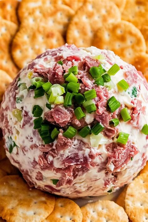 Dried Beef Cheese Ball - Insanely Good