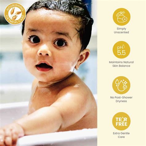 Fragrance-Free Baby Wash for Newborns | Simply Unscented | Mother Sparsh