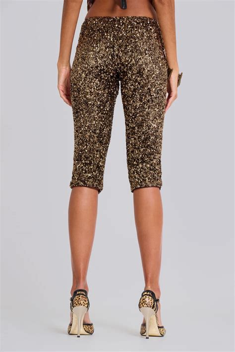 Dirty Cash Sequin Capris | Jaded London | Clothing