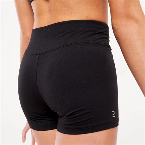 Girls' Gym Shorts - Black/Glitter | Decathlon