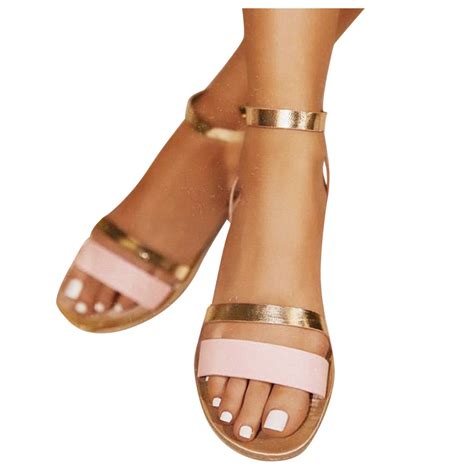 Akiihool Woman Sandals Casual Open Toes Wedding Bride Sandals, Strappy ...
