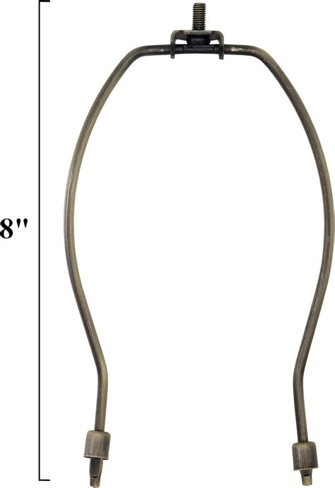 RTHG-® 8 Inch Lamp Harp Kit - Regular Weight, Polished Finish | Harp ...