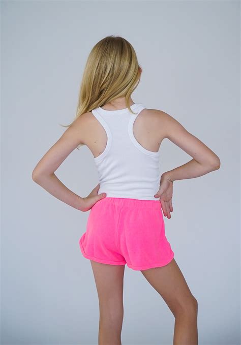 *Hot Pink Short* - Flowers By Zoe Clothing