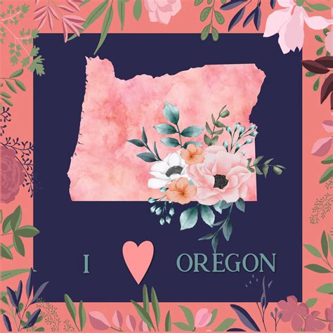 I Love Oregon Poster Free Stock Photo - Public Domain Pictures