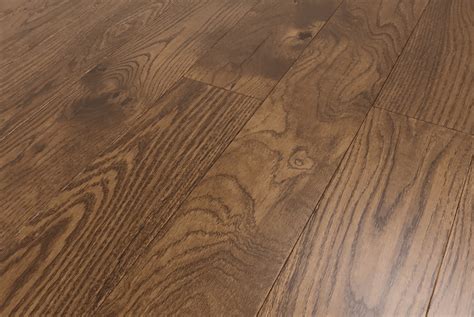 Gunstock / 5" / White Oak / Solid Hardwood - Easiklip Floors