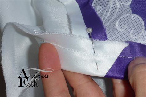Obsessive Creativeness: Tutorial: Hemming a lined wedding dress with horsehair braid