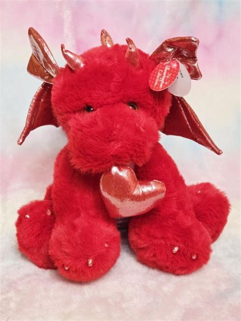 X-large Valentine Dragon Valentine's Day Gift Stuffed Animal Anti ...