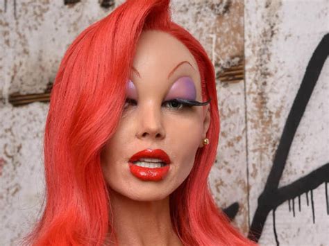 Heidi Klum als Jessica Rabbit - Halloween 2015