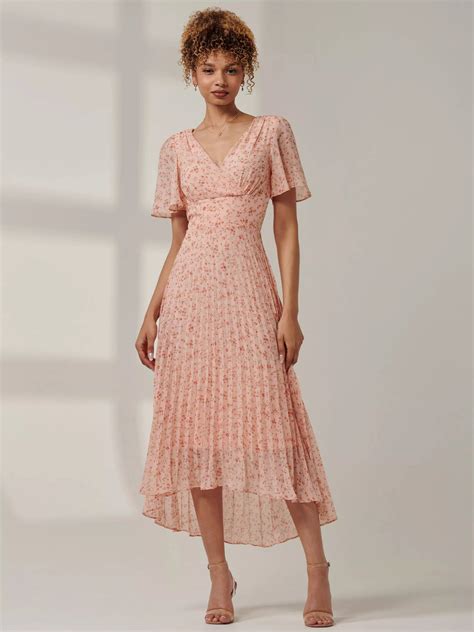 Jolie Moi Meagan Floral Chiffon Maxi Dress - Pink • Price