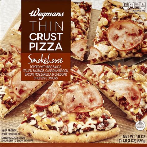 Wegmans Thin Crust Pizza, Smokehouse (19 oz) Delivery or Pickup Near Me ...