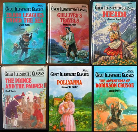 Great Illustrated Classics series books : r/nostalgia
