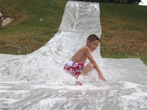 Redneck Slip-n-Slide or Redneck Water Park