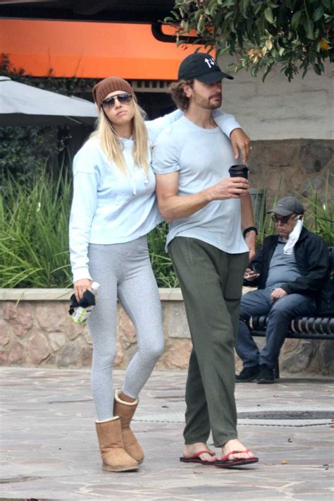 Kelly Rohrbach in a Grey Leggings Was Seen Out with Steuart Walton in ...