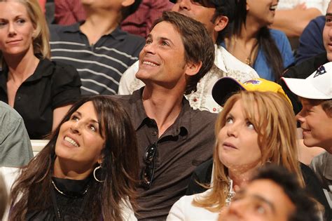 Rob Lowe says Jeanie Buss calls him Pelinka ‘whenever she sees me’