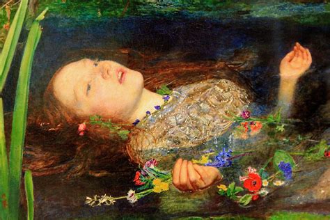 Ophelia Painting at PaintingValley.com | Explore collection of Ophelia Painting - who painted ophelia in the river