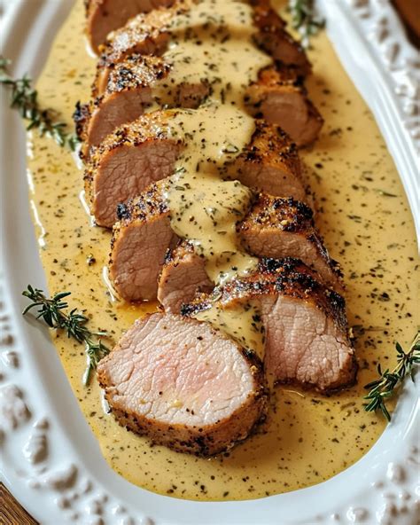 Pork Tenderloin with Dijon Cream Sauce: A Delicious Recipe