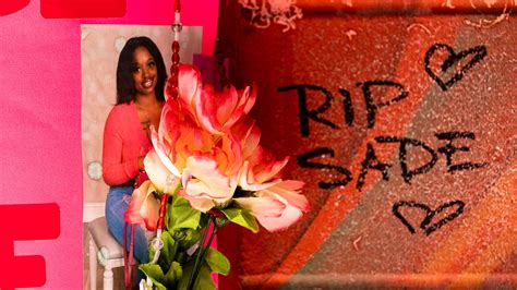 Sade Robinson memorial at Pizza Shuttle