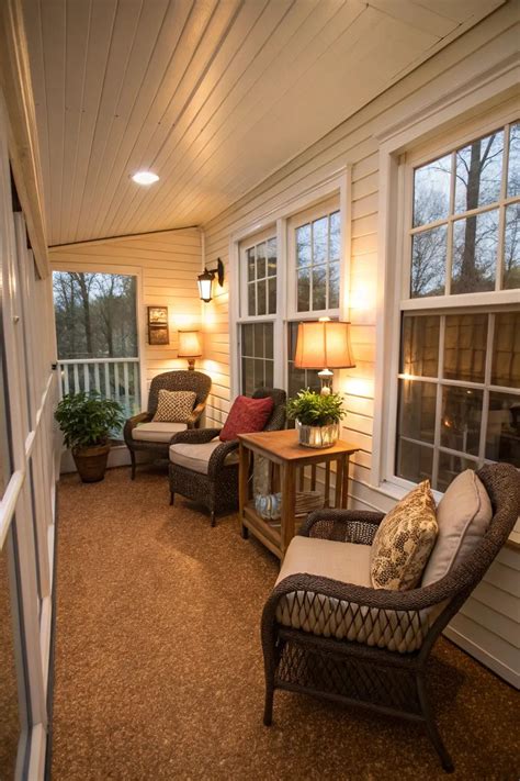 20+ Inspiring Enclosed Porch Flooring Ideas - Garden.eco