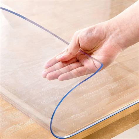 Amazon.com: Eisdroma 22 x 48 Inch Clear Table Cover Protector, 2mm ...