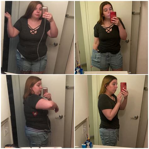 F/22/5’6 [280lbs > 195lbs = 85lbs] couldn’t even button these shorts up ...