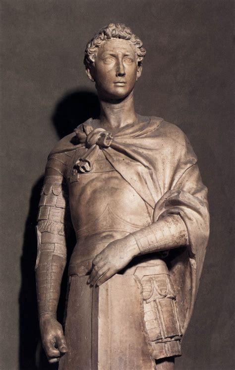 St George (detail) by DONATELLO