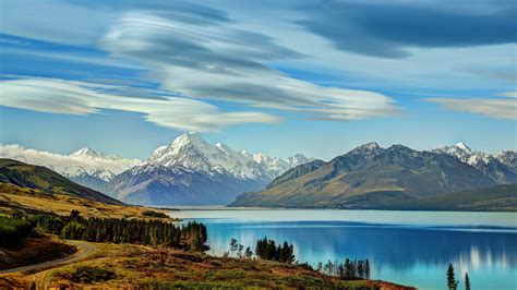 Lake Pukaki New Zealand UHD 4K Wallpaper | Pixelz