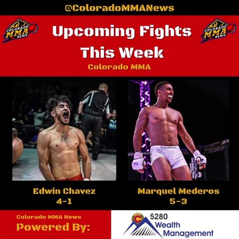 Two #Colorado fighters are back in action this weekend at Fury Fighting ...
