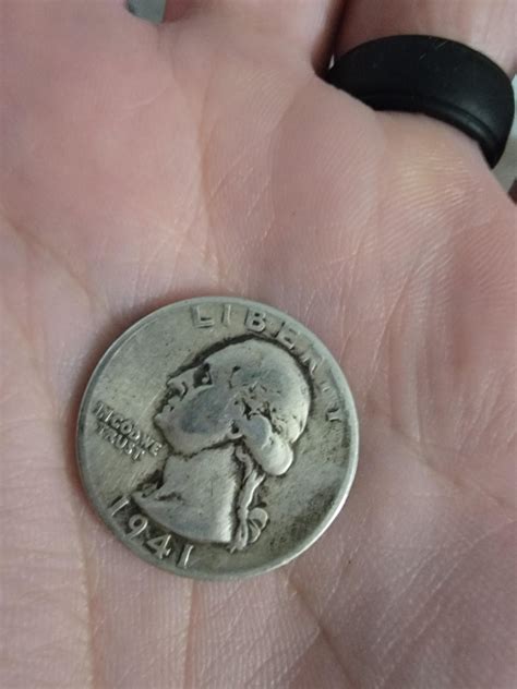 Today's search of one box. One silver, one in God we rust, one W. Great ...