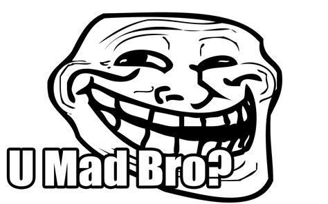 U Mad Bro, Internet, Meme, Reaction, Humor PNG