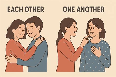 How to Use Each other and One another Correctly in English