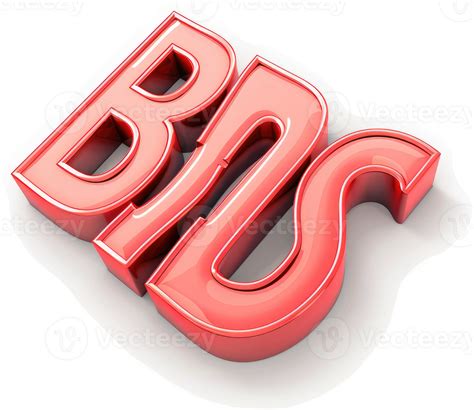 Red, glossy three-letter acronym logo design. 60692710 PNG