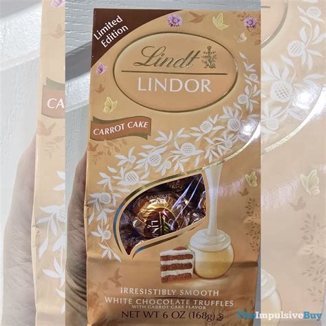 SPOTTED: Lindt Lindor Carrot Cake White Chocolate Truffles
